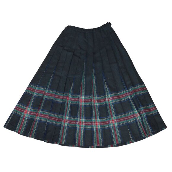 Pendleton Dresses & Skirts - Vintage Pendleton Plaid Wool Coquette Pleated Skirt Women's Size 4 Made in USA